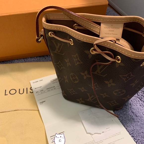 SOLD authentic Louis Vuitton nano noe - Picture 1 of 1